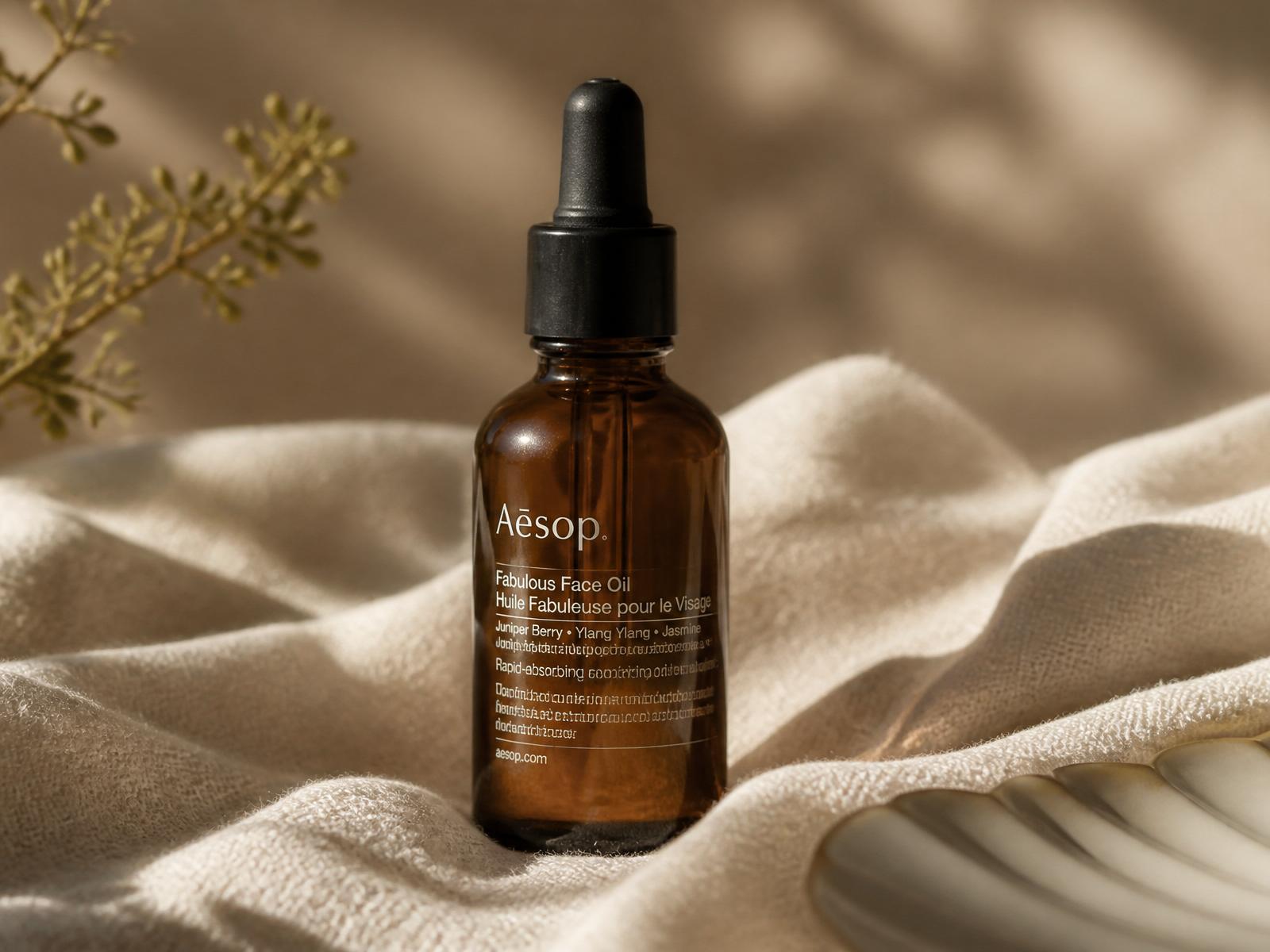 Beauty product still life